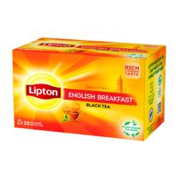 Té LIPTON Breakfast Caja 20un