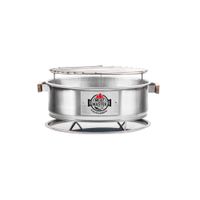 Mini parrilla portátil inoxidable MEAT MASTER
