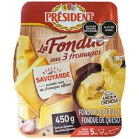 La Fondue 3 Quesos PRESIDENTE Paquete 450g