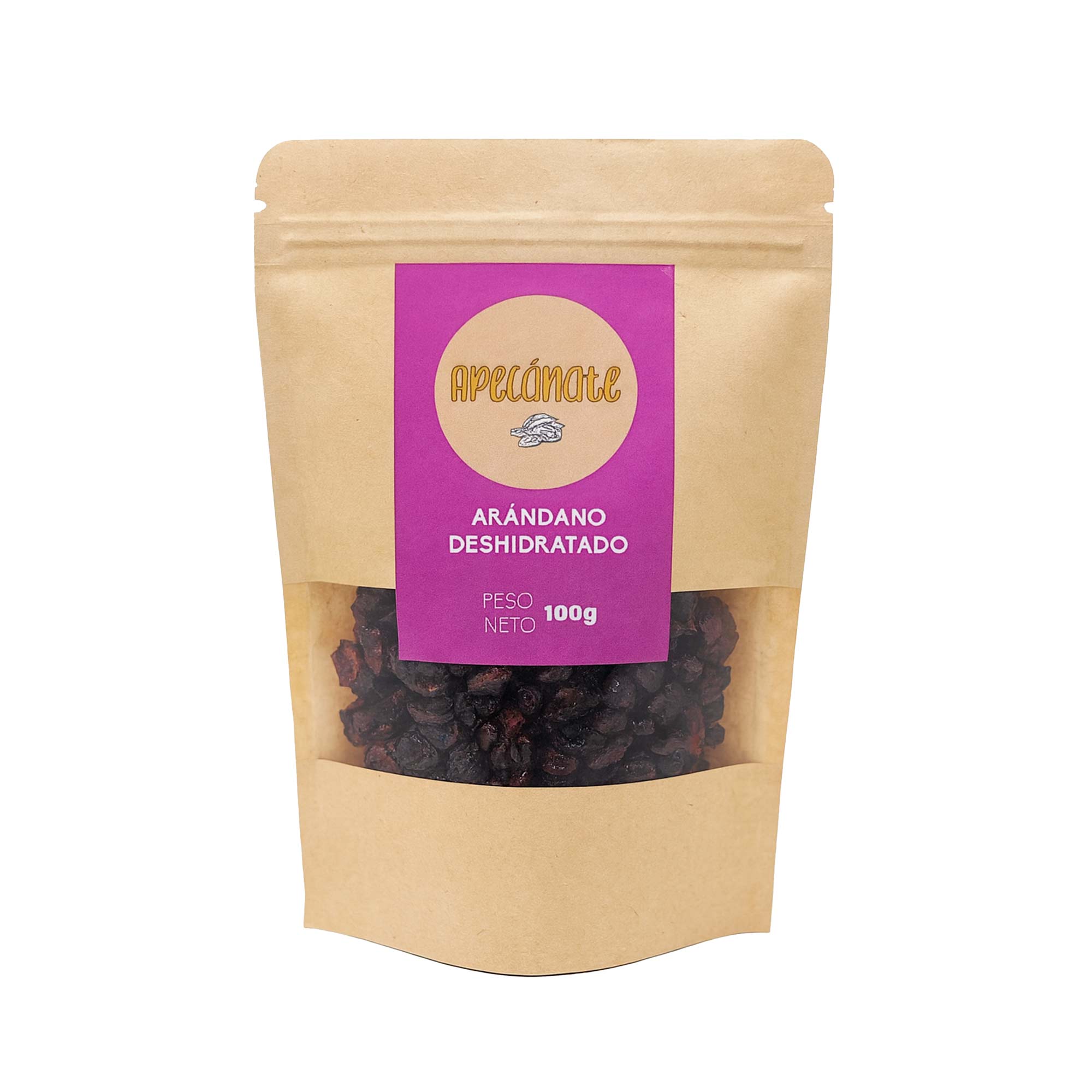 Arándanos Deshidratados APECANATE Doypack 100g