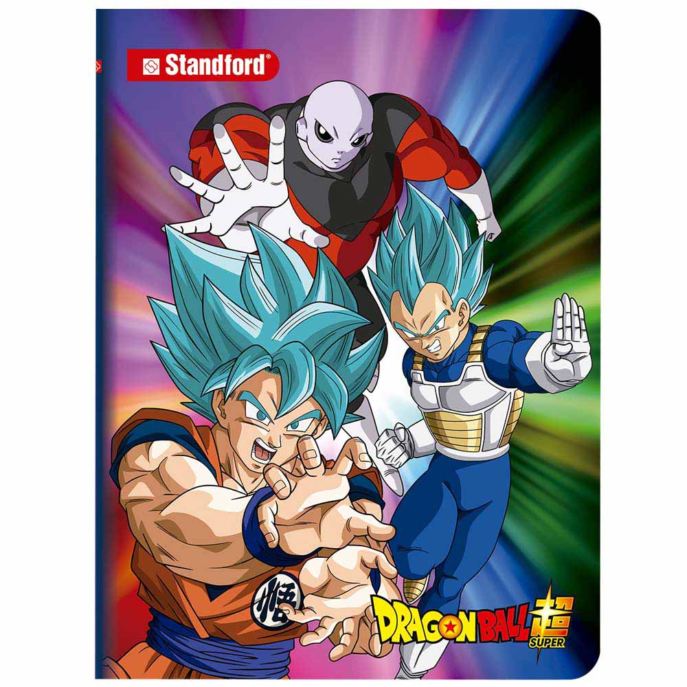 Cuaderno STANDFORD Triple Renglón Sombreado Drag Ball 80 Hojas