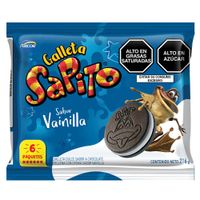 Galleta ARCOR Sapito Vainilla Paquete 6un