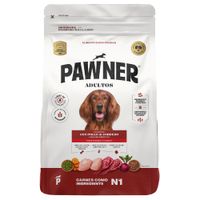 Alimento para Perro PAWNER Adulto Medianos y Grandes Sabor Pollo y Cordero Bolsa 3Kg