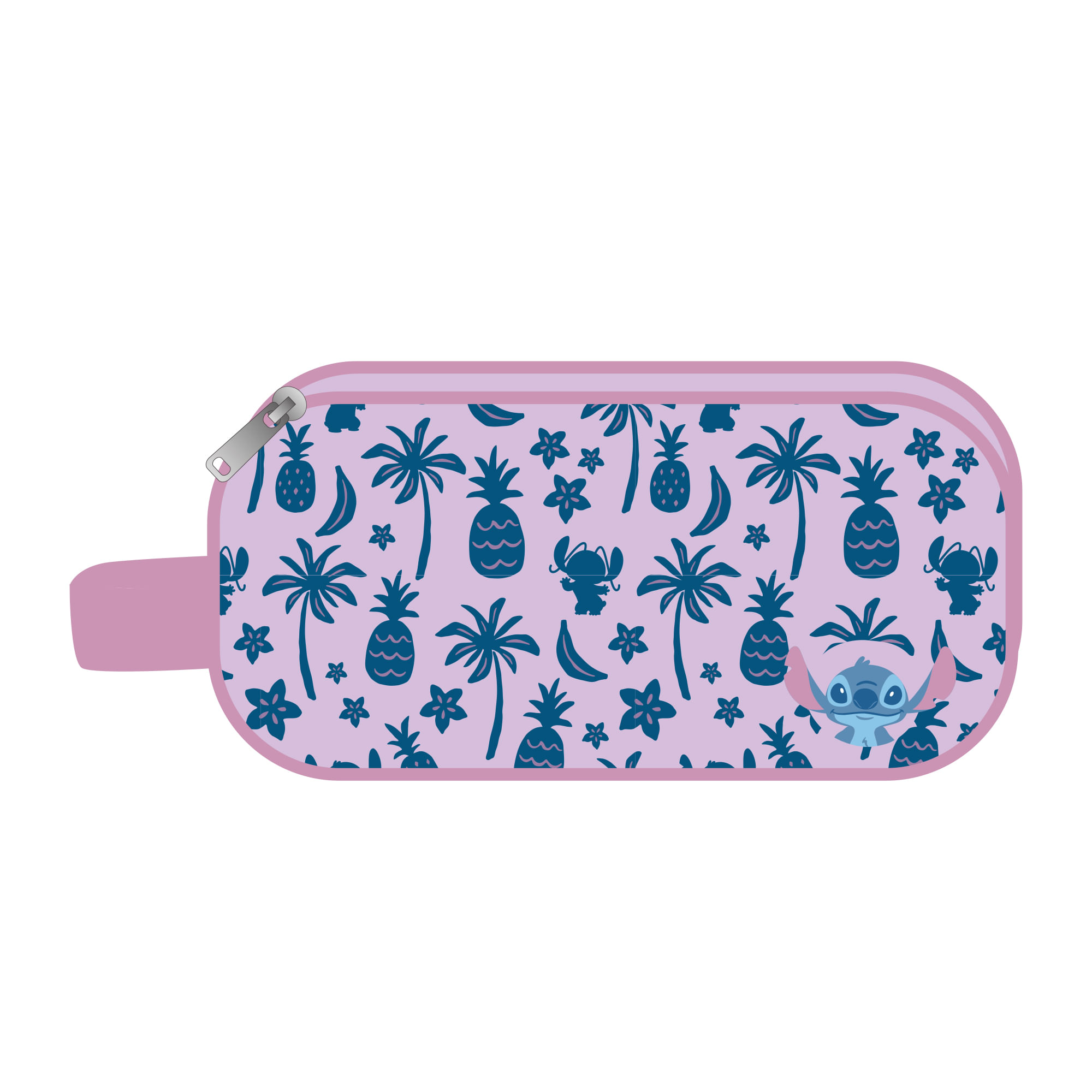 Cartuchera ARTESCO Tela Pvc Stitch Lila