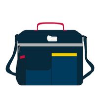 Lonchera ARTESCO Bags By Artes 3Col Azul