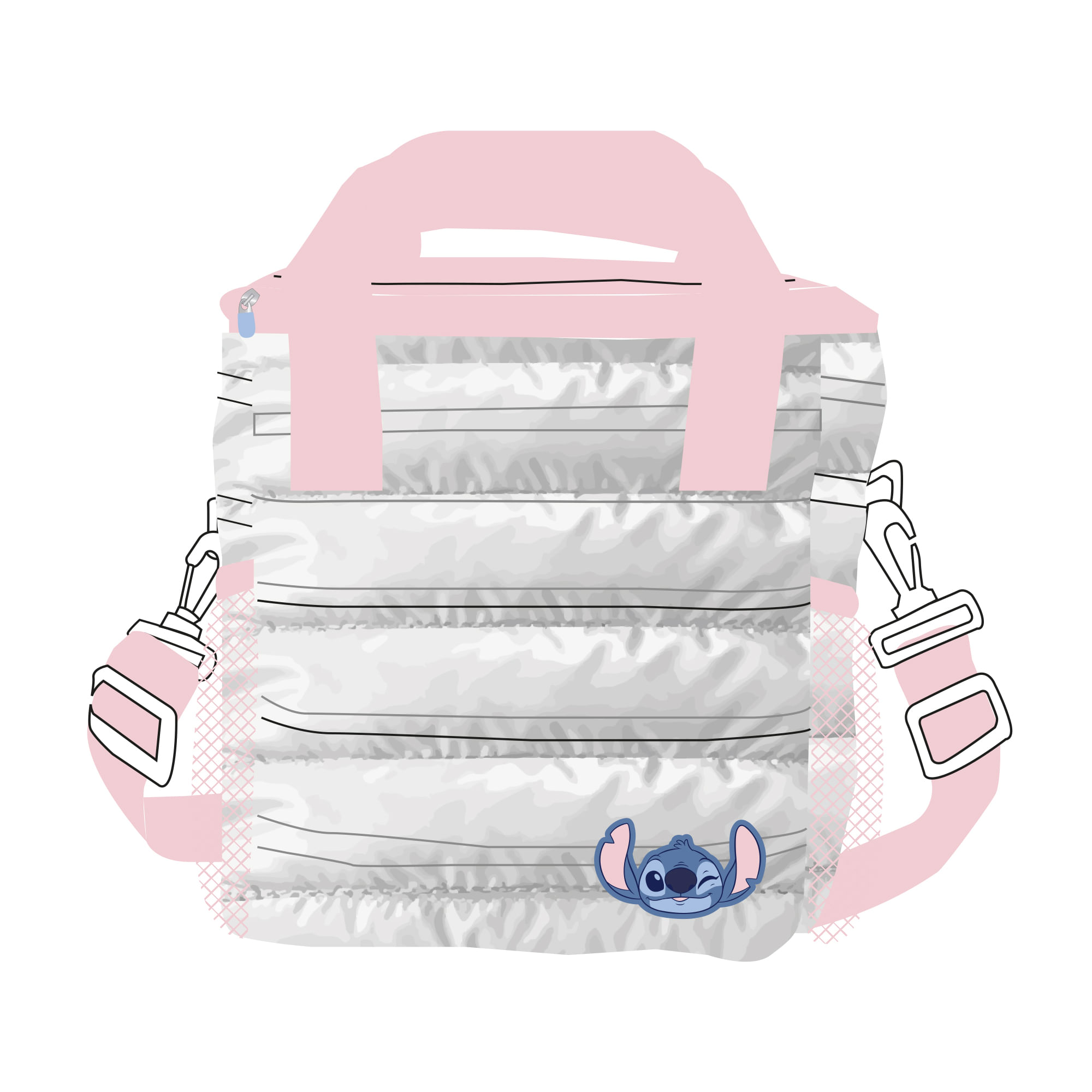 Lonchera ARTESCO Stitch Met Teens Puffer