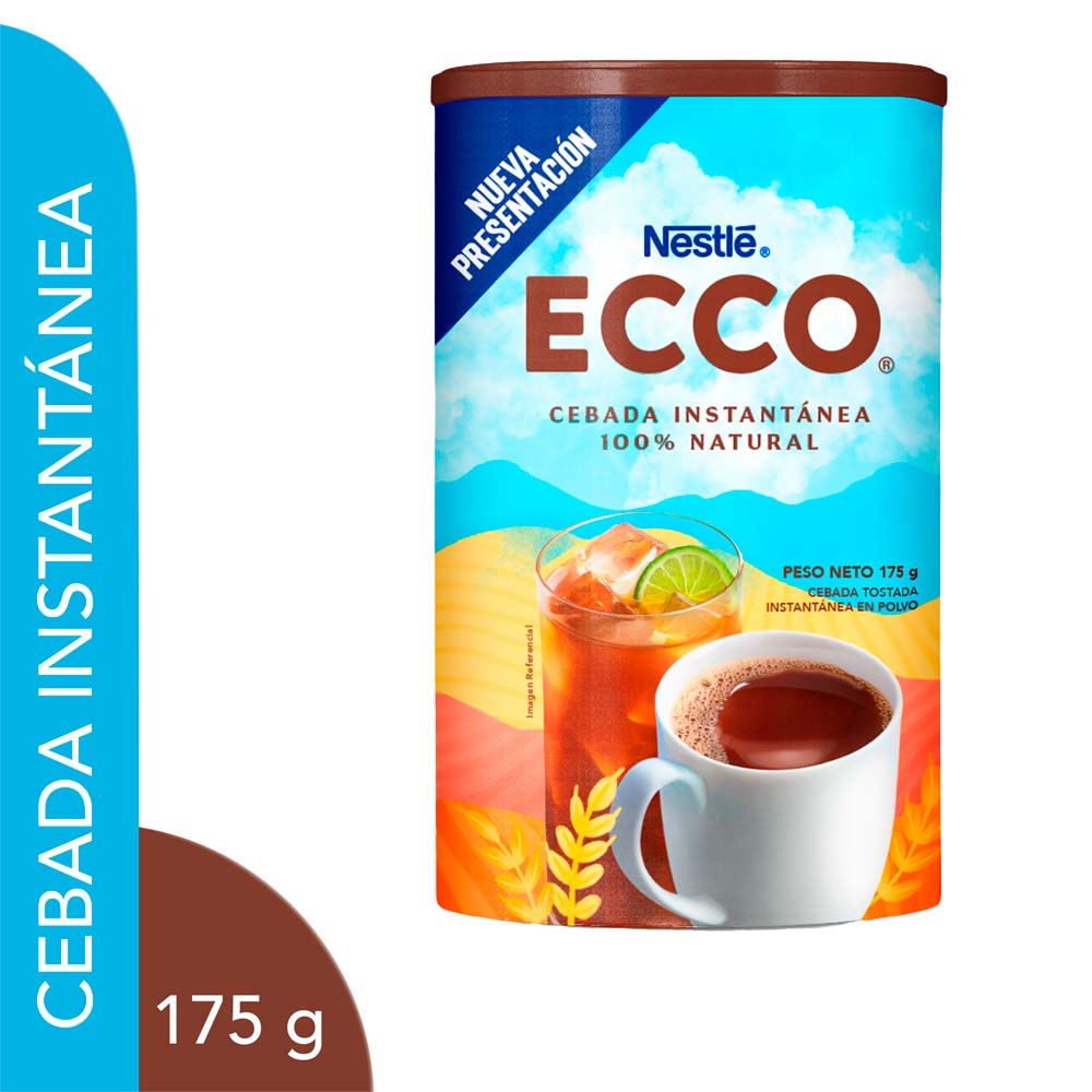 Cebada Instantánea ECCO Lata 175g