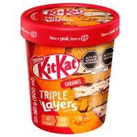 Helado KIT KAT Caramel Pote 900ml