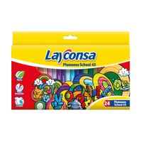 Plumones LAYCONSA School 45 Estuche x24