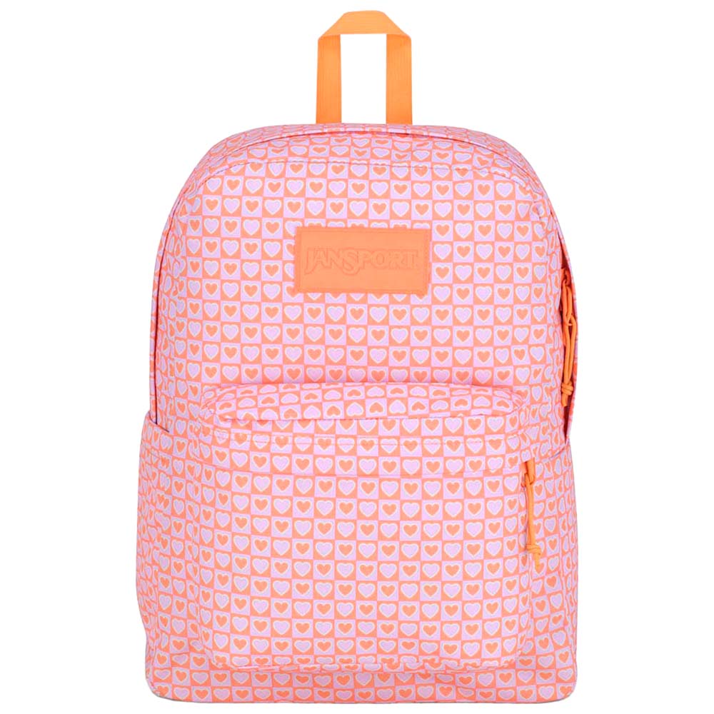 Mochila JANSPORT Super Break Hearts Pink