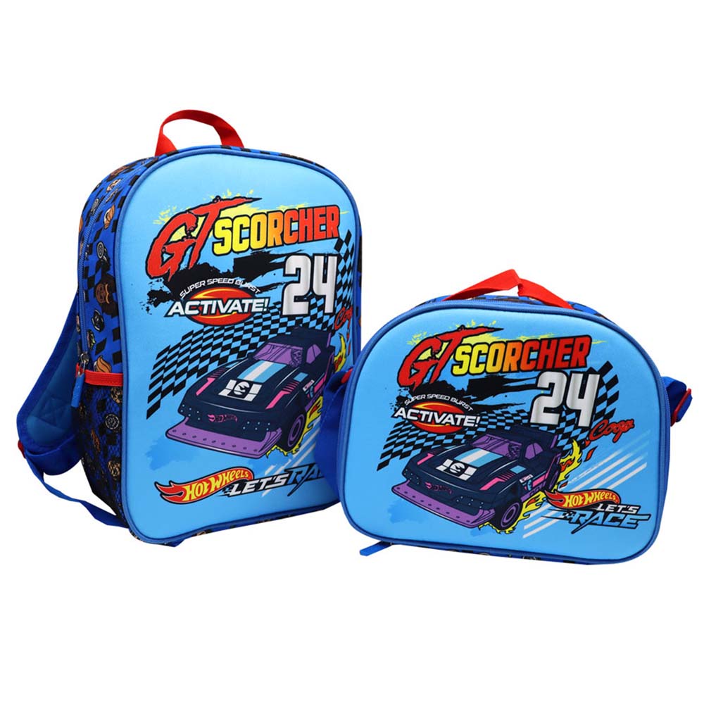 Set Lonchera HOT WHEELS Neopreno