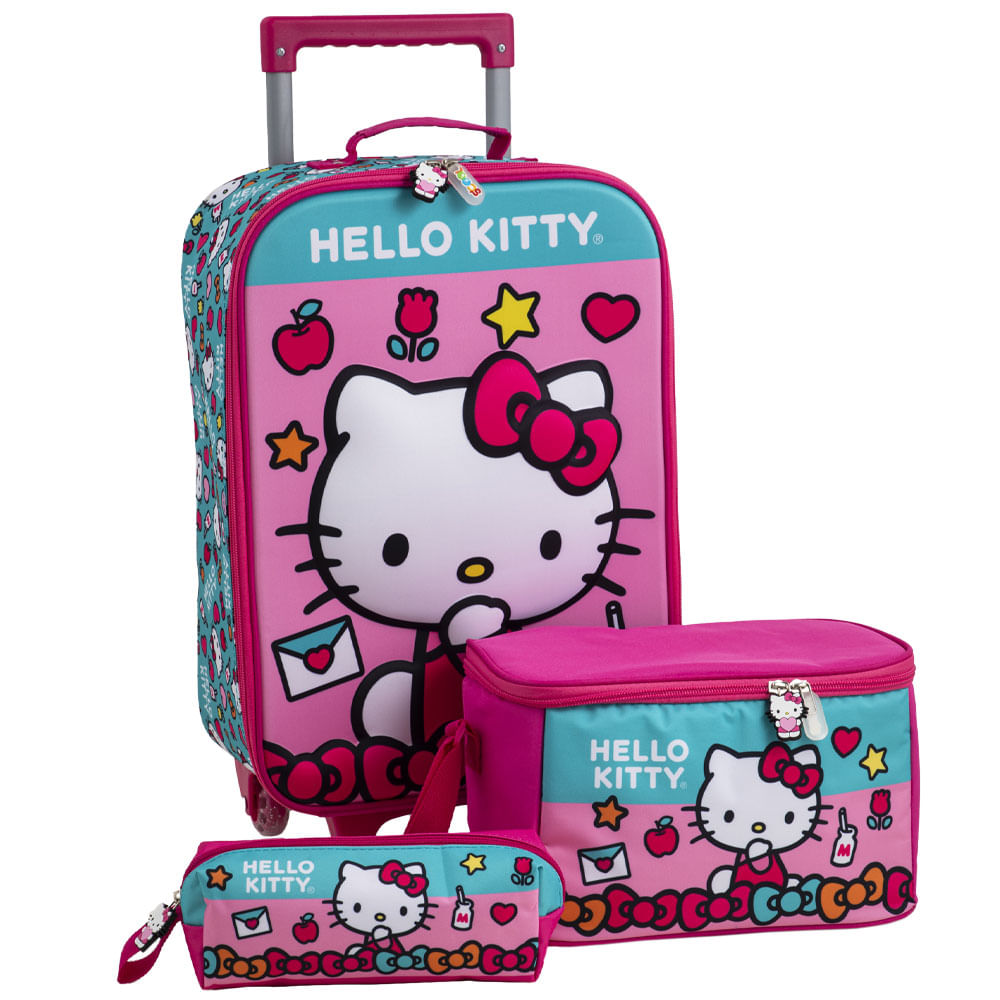 Set Maleta SCOOL 3D Hello Kitty
