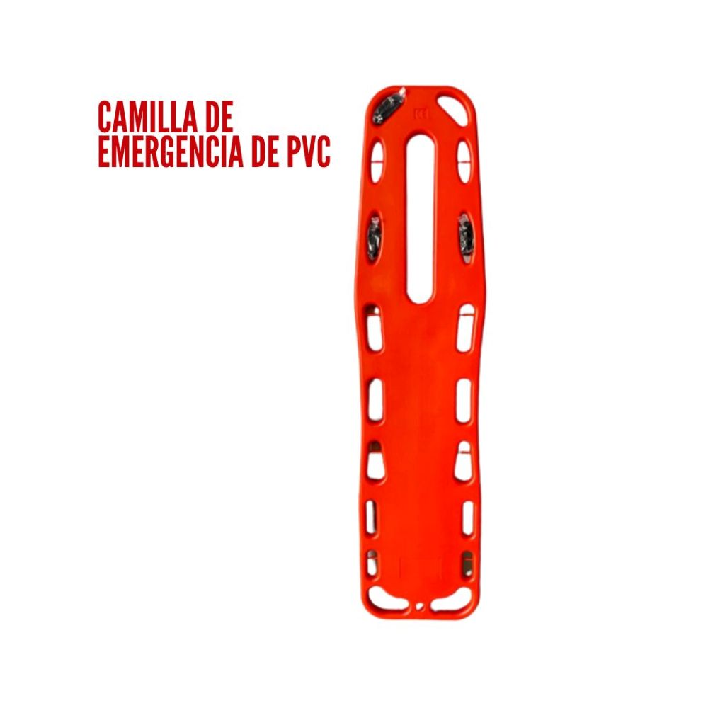 CAMILLA DE EMERGENCIA DE PVC