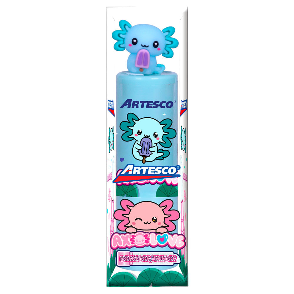 Borrador y Tajador ARTESCO Stick Axolovex