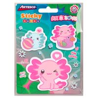 Notas Adhesivas ARTESCO Axolove 60 Hojas (Modelos Aleatorios)