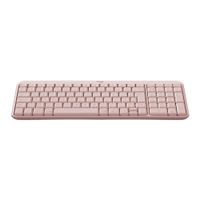 Teclado K250 Bluetooth LOGITECH Color Rosado