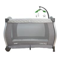 Cuna Playard Luna Plus INFANTI Color Grey
