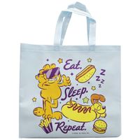 Bolsa de Compras GARFIELD Color Celeste