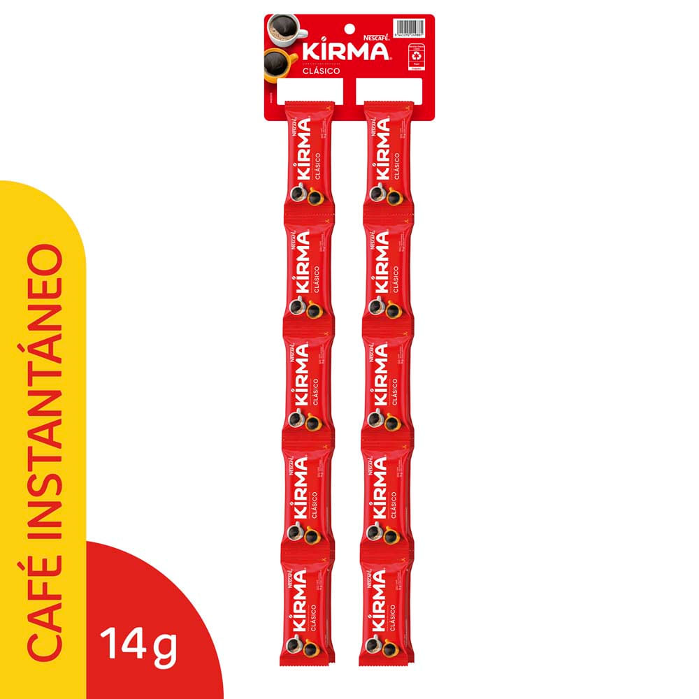 Café Instantáneo KIRMA Tira 14g