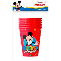 Vasos Mickey OFFICE PAPER  7oz Pack 6un