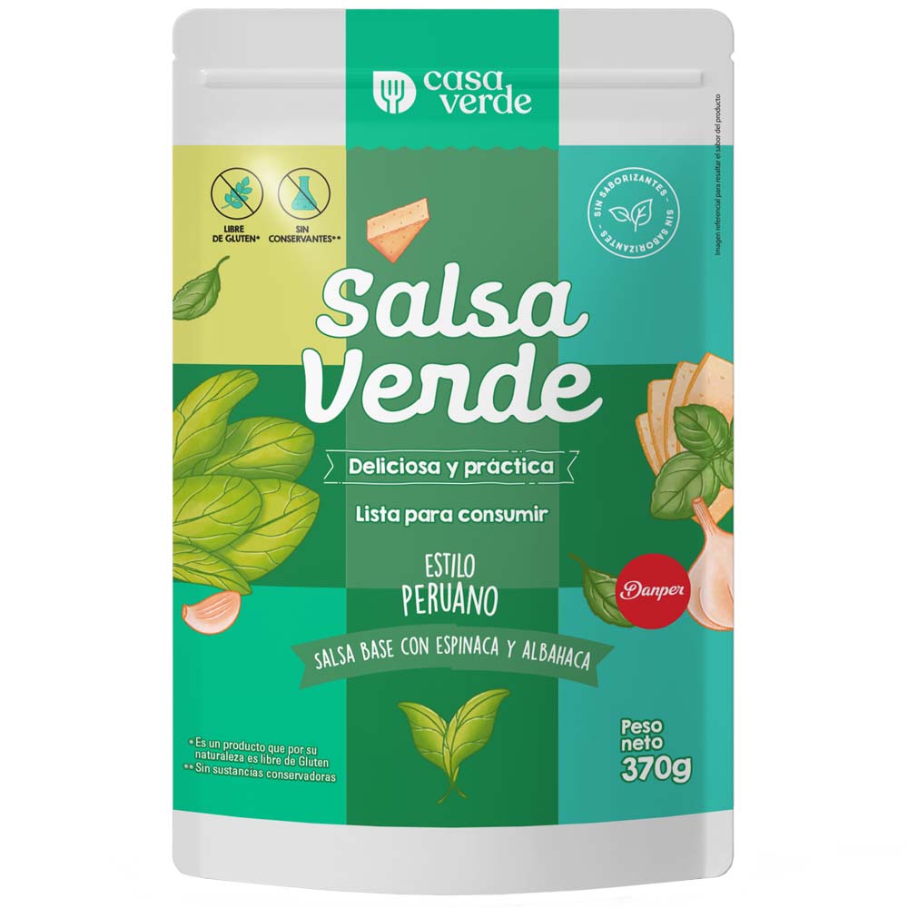 Salsa Verde CASA VERDE Doypack 370g