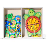 Juego Didáctico Pasado Tortuga VINIFAN 22 Piezas