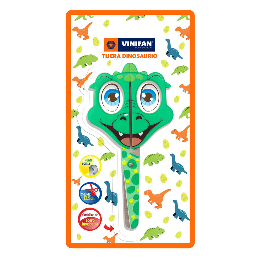Tijera Infantil Dinosaurio VINIFAN 1un