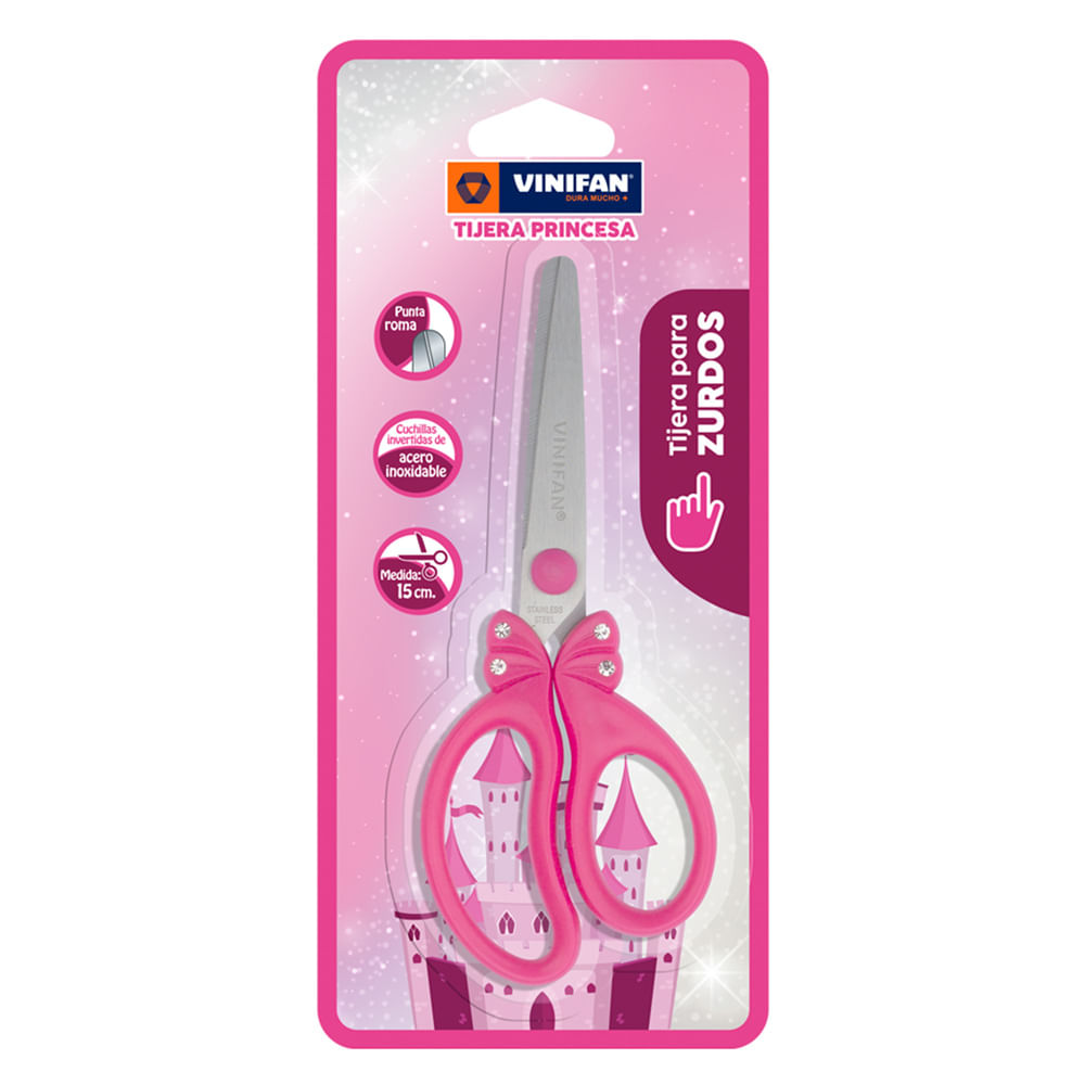 Tijera para Zurdos Princesa VINIFAN 1un