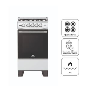 Indurama Matisse 4 Hornillas Gas Gris