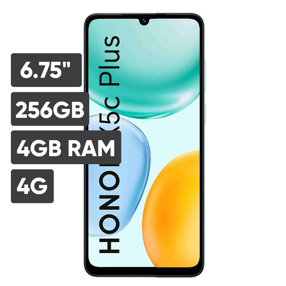 Smartphone HONOR X5C C Plus 6.75"" 4GB 256GB 50M+Auxiliary Camera Ocean Cyan