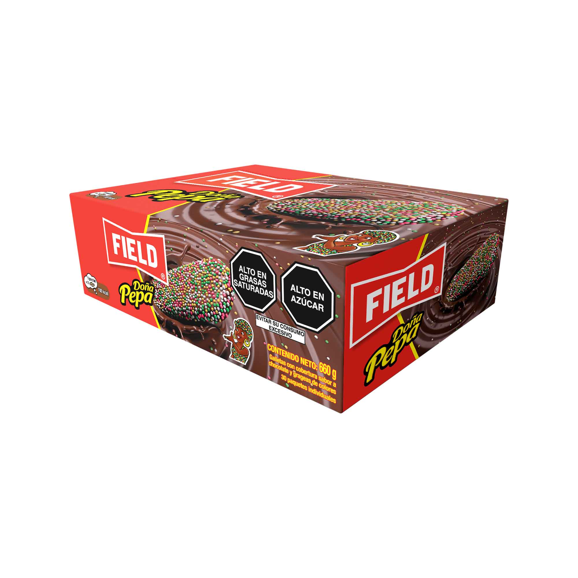 Galletas FIELD Doña Pepa Display 30g