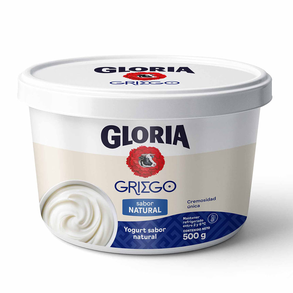 Yogurt Griego GLORIA Natural Pote 500g