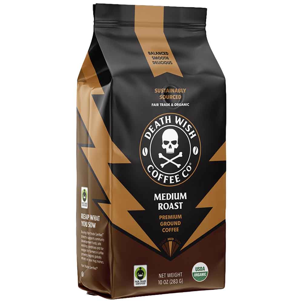 Café Molido DEATH WISH Medium Roast Bolsa 283g