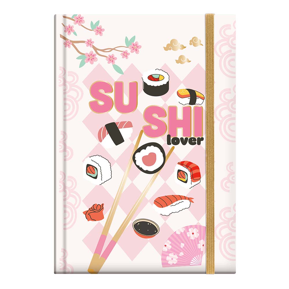 Libreta con Liga ARTESCO UV Sushi