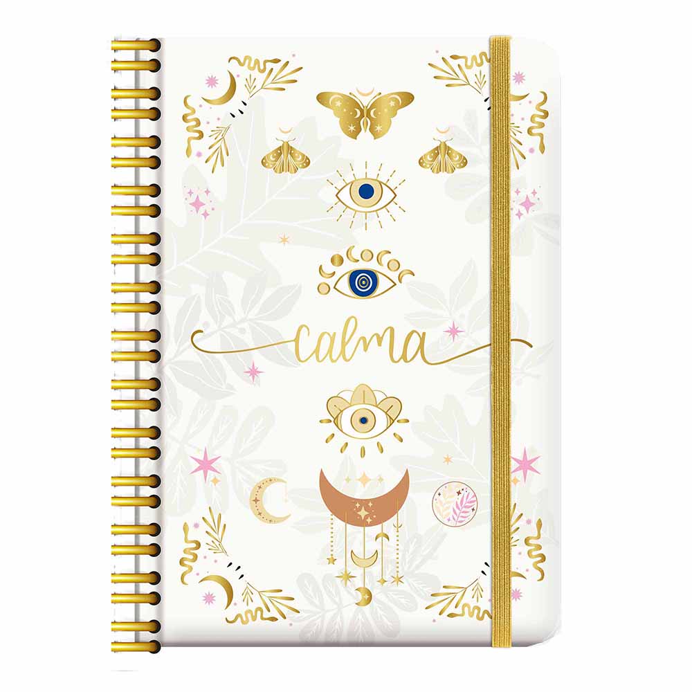 Libreta Anillada con Liga ARTESCO Ámbar 1un