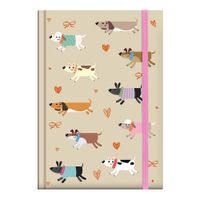 Libreta con Liga ARTESCO Glitter Puppy Love
