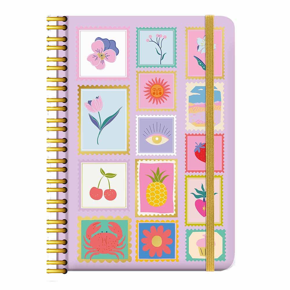 Libreta Anillada con Liga ARTESCO Stamps 1un