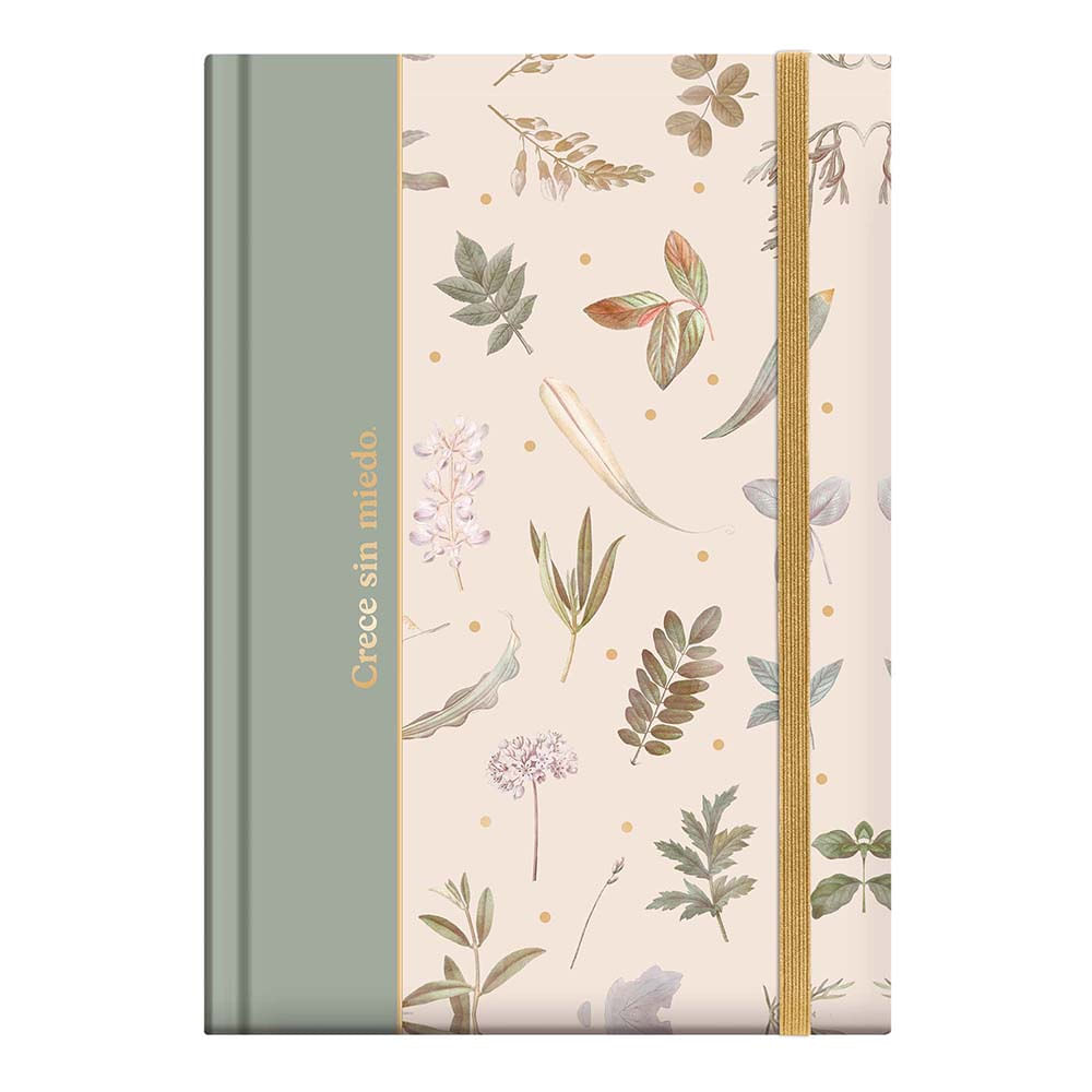 Libreta con Liga ARTESCO UV Leaves