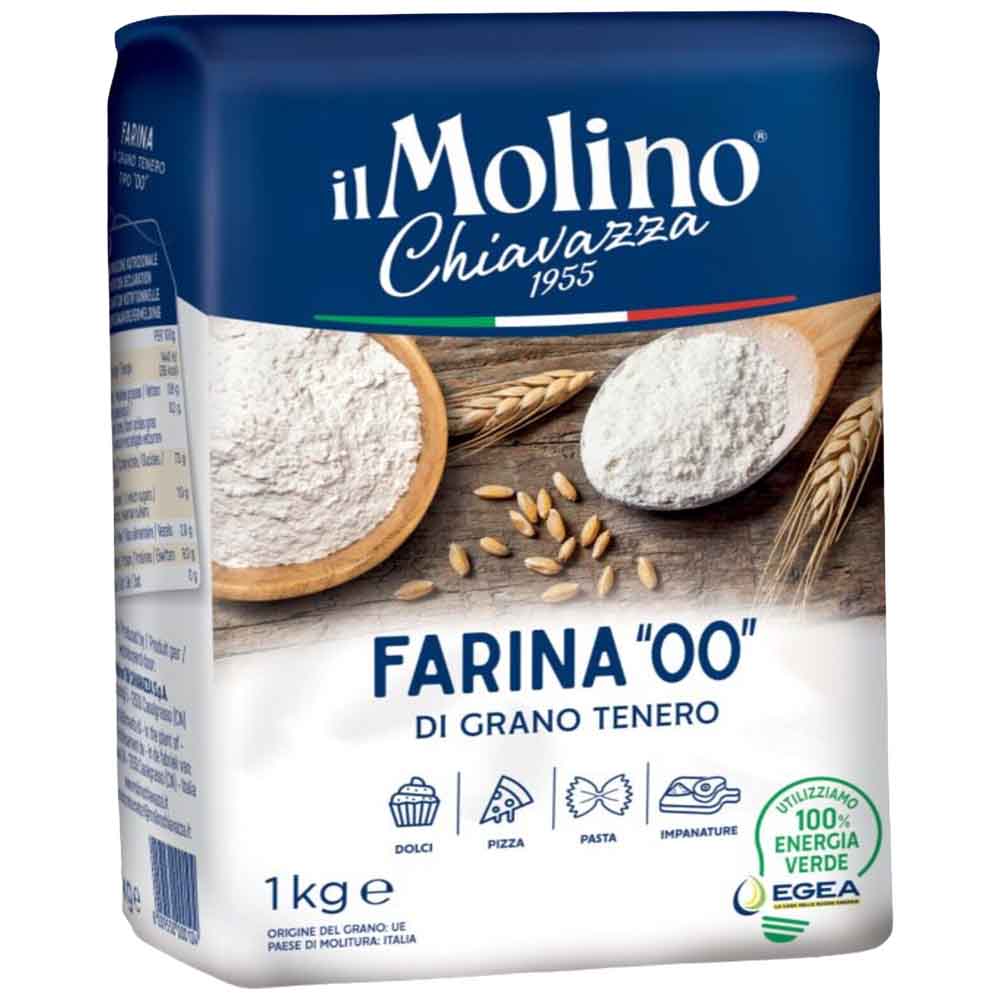 Harina de Trigo IL MOLINO CHIAVAZZA Paquete 1Kg