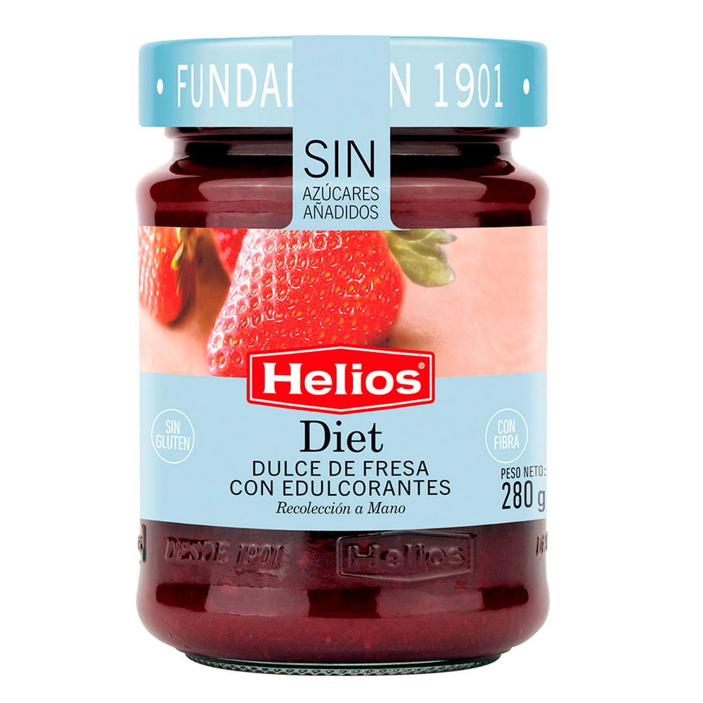 Dulce de Fresa HELIOS Diet Frasco 280g