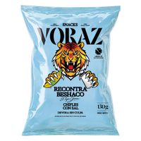Chifles con Sal VORAZ Bolsa 130g
