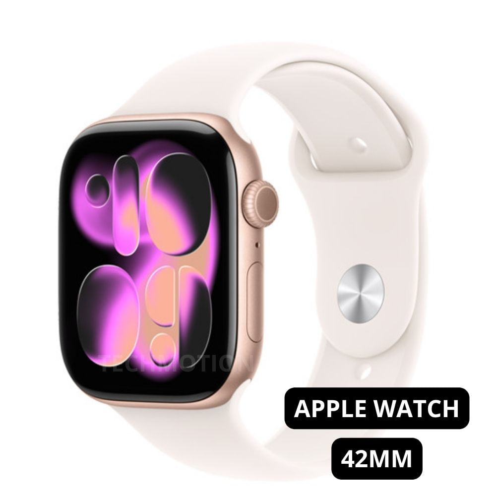 Apple Watch Series 11 Rose Aluminio GPS 42mm con Sport Band