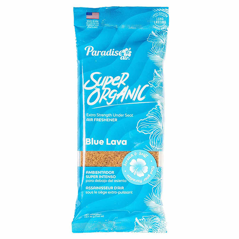 Aromatizador PARADISE Air Super Organic Blue Lava