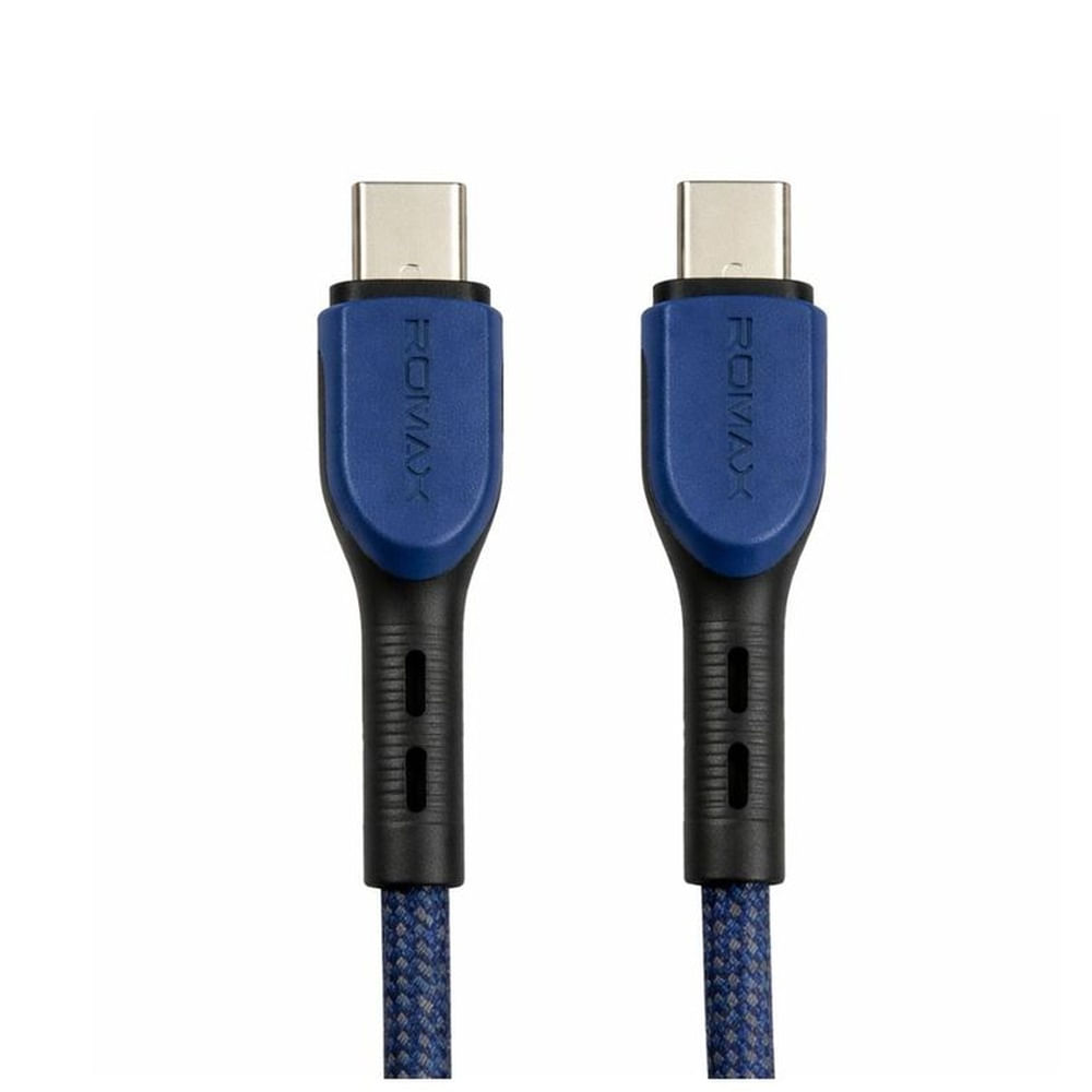 CABLE 6A TIPO C-C 100W 1M AZUL