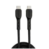 CABLE 6A TIPO C-C 100W 1M NEGRO