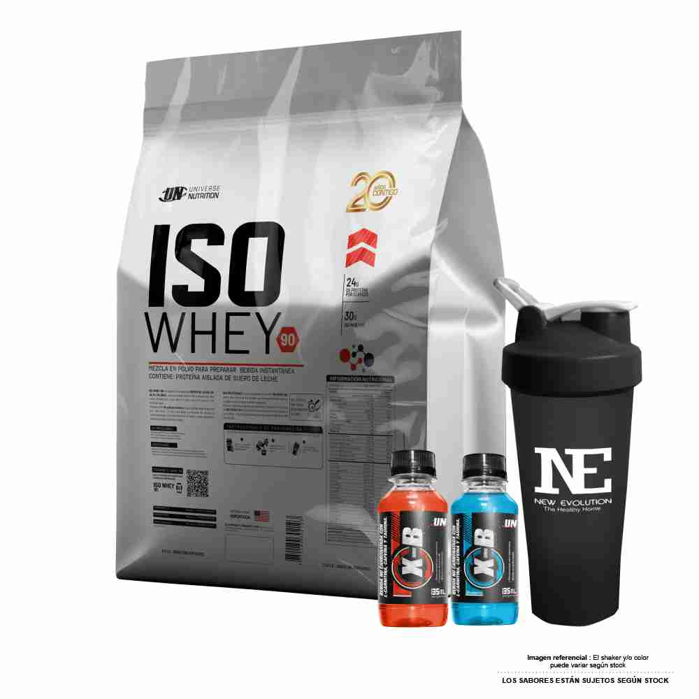 UNIVERSE NUTRITION ISO WHEY 90 5 KG. CHOCOLATE + SHAKER