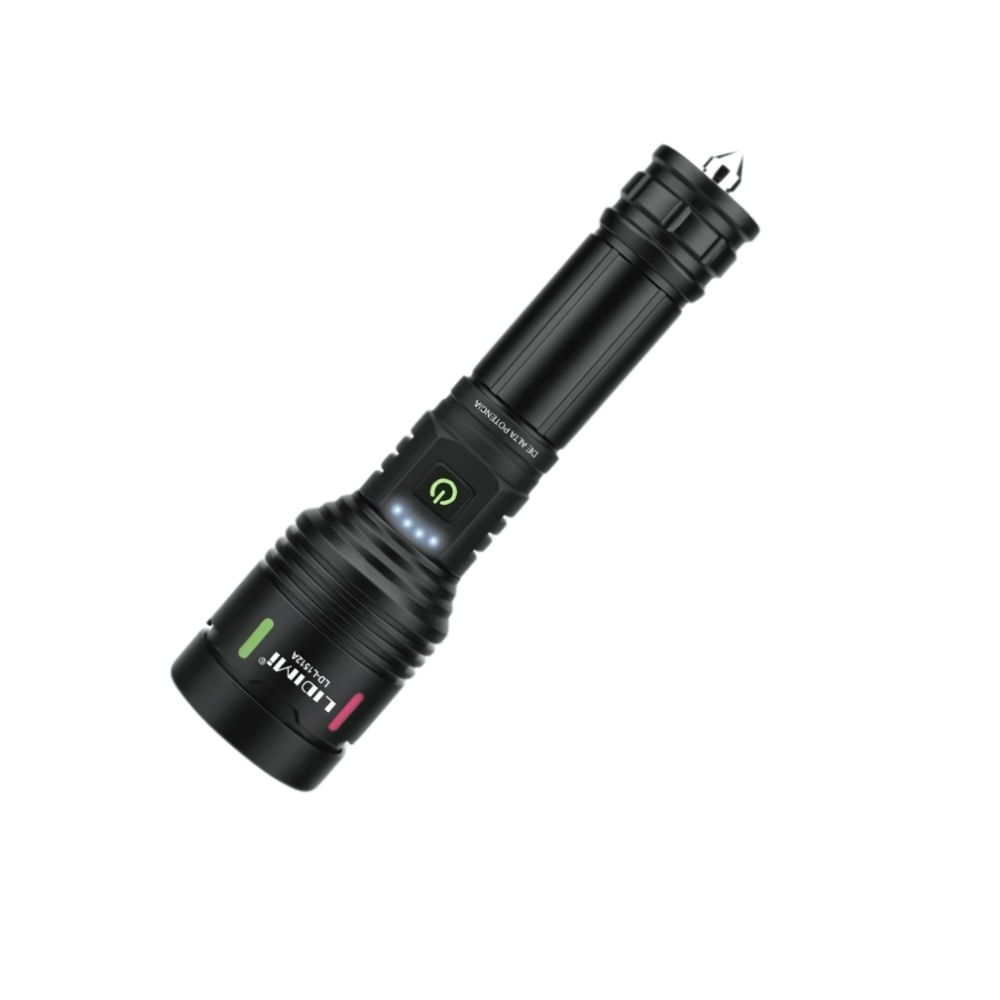 Linterna Tactica Led Lidimi Ld-1512a 30w Con Zoom