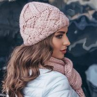 Beanie Chullo para Mujer Rita - Rosa