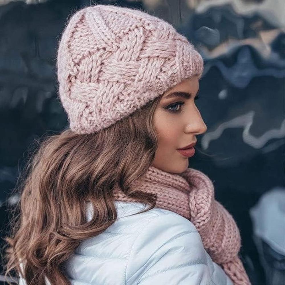 Beanie Chullo para Mujer Rita - Rosa