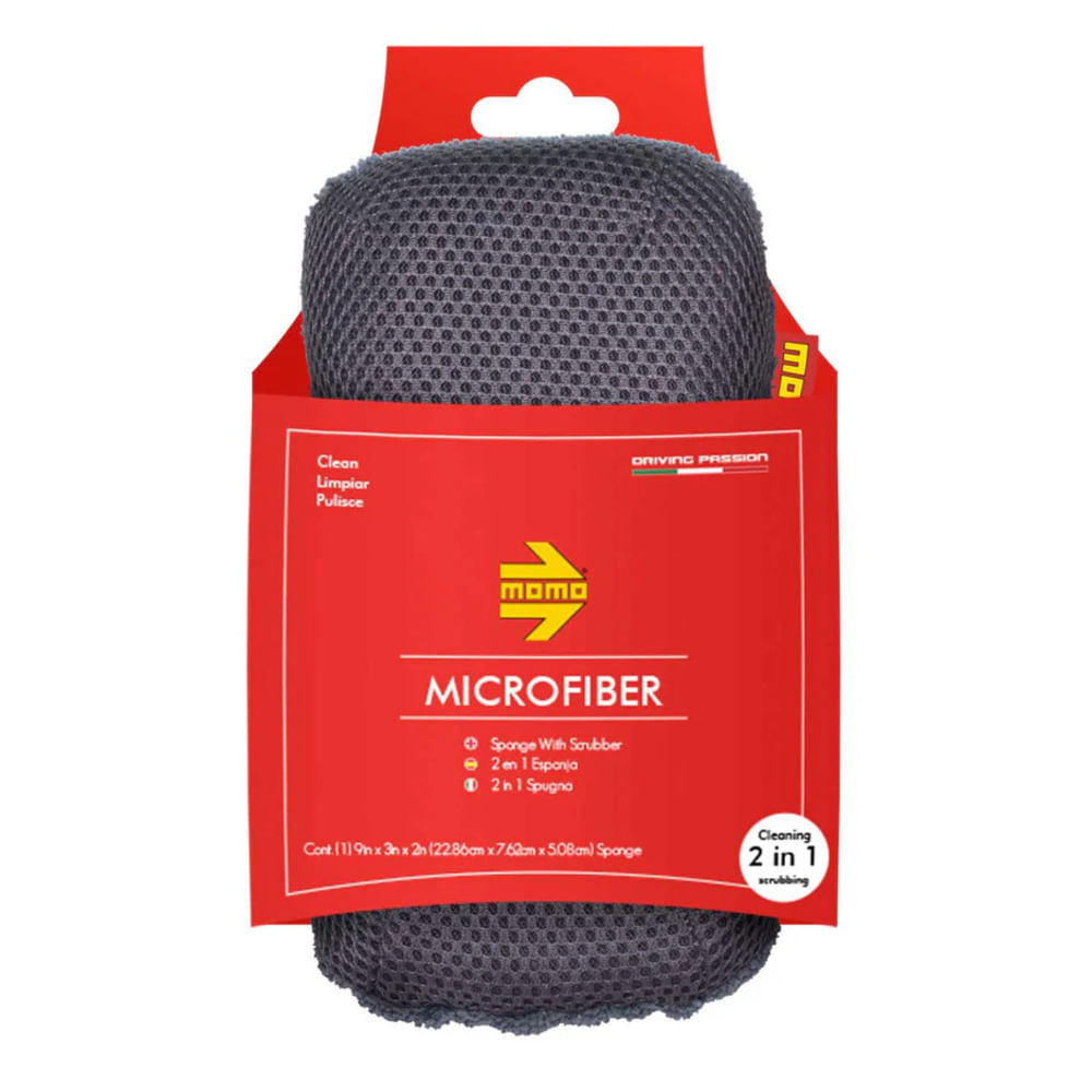 Esponja Microfibra MOMO Doble Uso 1un